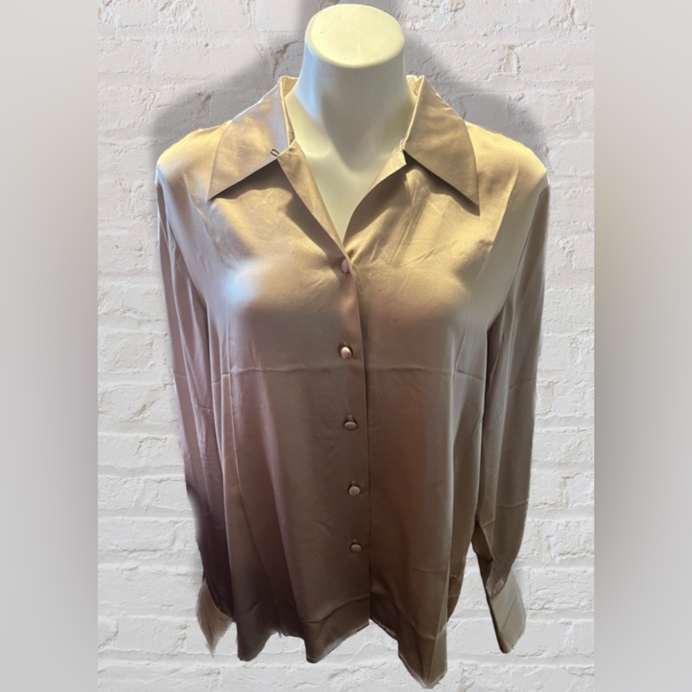 Vintage Designer Silk Blouse *NEW W TAGS!* (M)